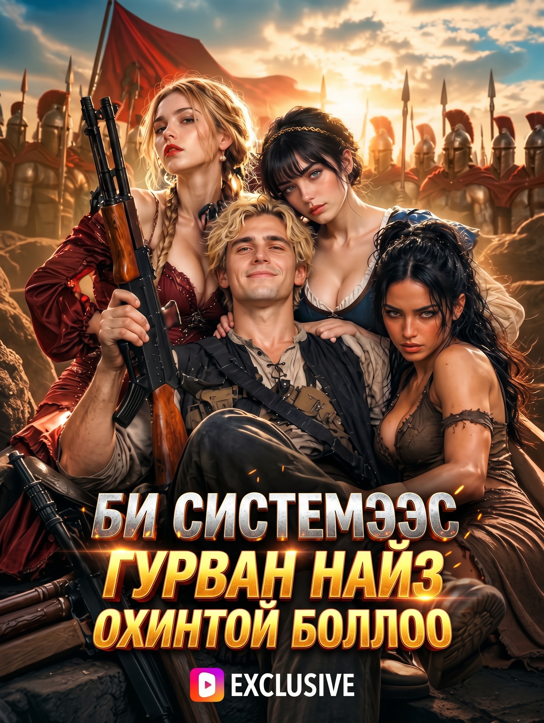 Би системээс гурван найз охинтой боллоо